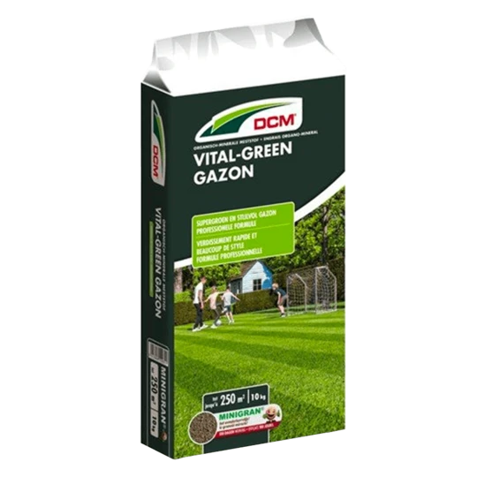 DCM Meststof Vital-Green Gazon - 10KG 3 DCM Meststof Vital-Green Gazon - 10KG