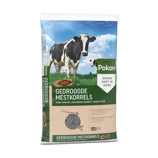 Pokon Gedroogde Koemestkorrels 3 Pokon Gedroogde Koemestkorrels