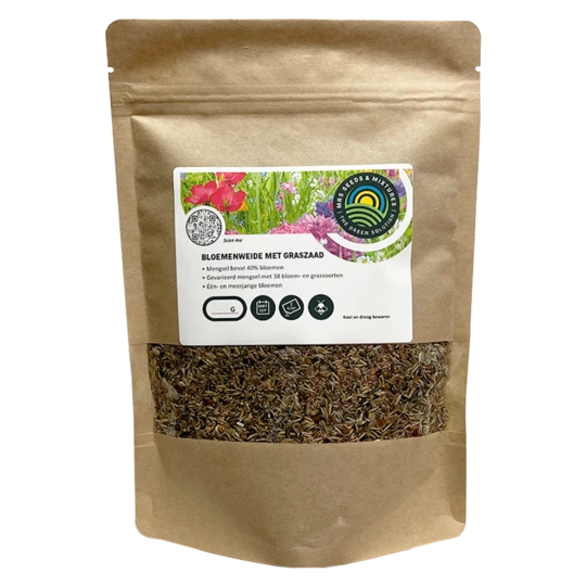 MRS Seeds & Mixtures Bloemenweide Met Graszaad 4 MRS Seeds & Mixtures Bloemenweide Met Graszaad - Afbeelding 2