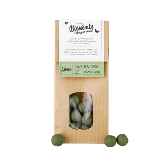 Blossombs Kraftzak Zaadbolletjes - Kies Je Kleur! 3 Blossombs Kraftzak Zaadbolletjes - Kies Je Kleur!